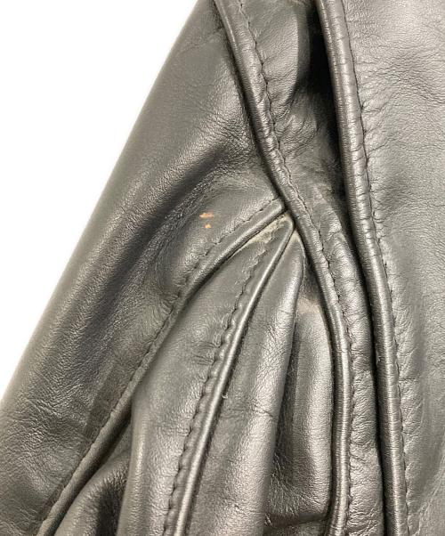 Schott（ショット）Schott (ショット) ダブルライダースジャケット ブラック サイズ:38の古着・服飾アイテム