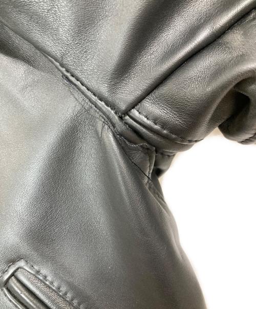 Schott（ショット）Schott (ショット) ダブルライダースジャケット ブラック サイズ:38の古着・服飾アイテム