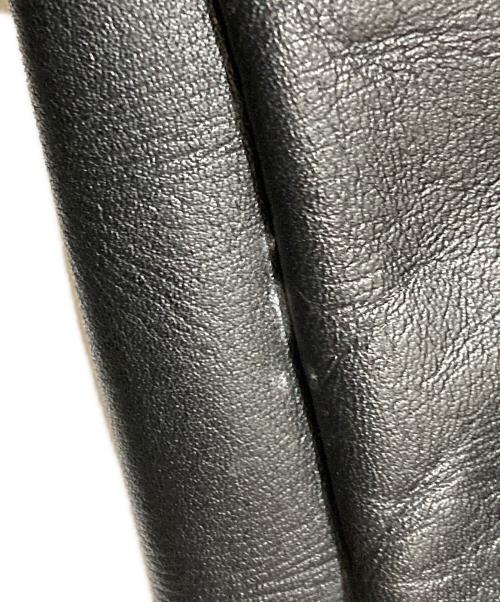 Schott（ショット）Schott (ショット) ダブルライダースジャケット ブラック サイズ:38の古着・服飾アイテム