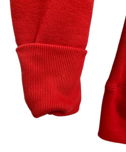 Champion REVERSE WEAVE（チャンピオン リバース ウィーブ）Champion REVERSE WEAVE (チャンピオン リバース ウィーブ) COLLEGE GR フーデッドスウェットシャツ レッド サイズ:XLの古着・服飾アイテム