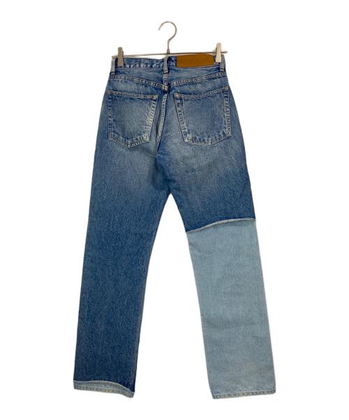 INSCRIRE（アンスクリア）INSCRIRE (アンスクリア) Straight Layered Denim インディゴ サイズ:28の古着・服飾アイテム