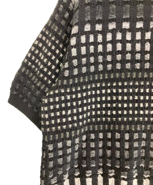 SUPREME（シュプリーム）Supreme (シュプリーム) Gradient Grid Zip Up Polo ブラック サイズ:Sの古着・服飾アイテム