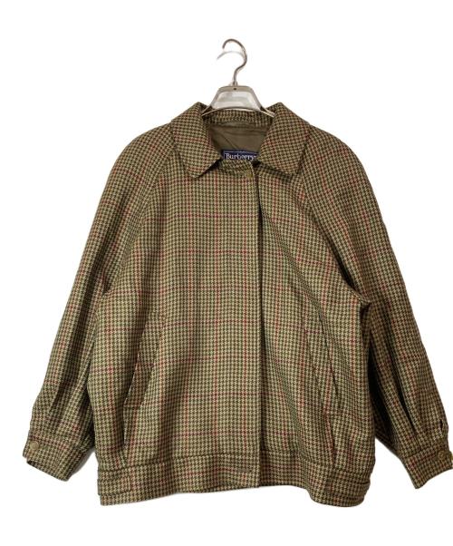 Burberry's（バーバリーズ）Burberry's (バーバリーズ) 千鳥柄子ジャケット ブラック サイズ:8の古着・服飾アイテム