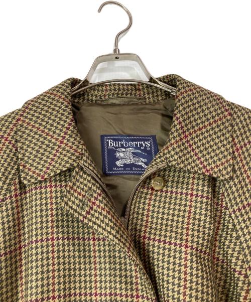 Burberry's（バーバリーズ）Burberry's (バーバリーズ) 千鳥柄子ジャケット ブラック サイズ:8の古着・服飾アイテム