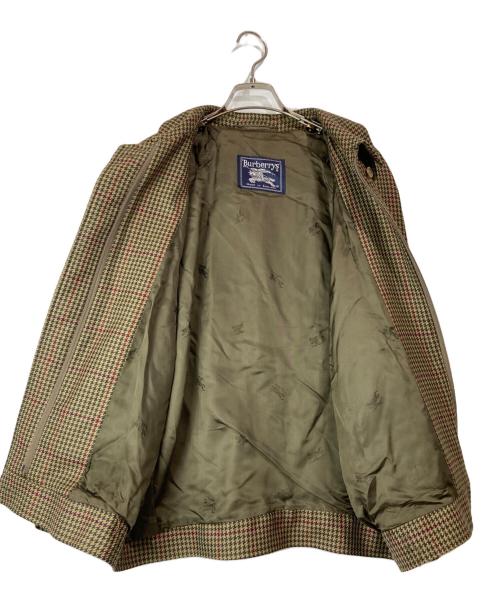 Burberry's（バーバリーズ）Burberry's (バーバリーズ) 千鳥柄子ジャケット ブラック サイズ:8の古着・服飾アイテム