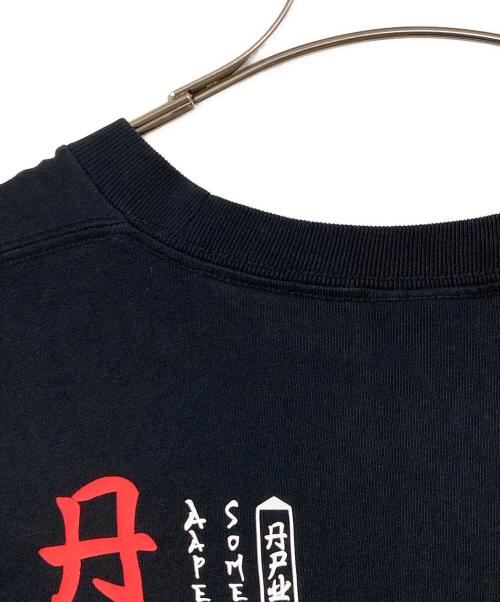 A BATHING APE（アベイシングエイプ）A BATHING APE (アベイシングエイプ) Printed tee ブラック サイズ:XLの古着・服飾アイテム