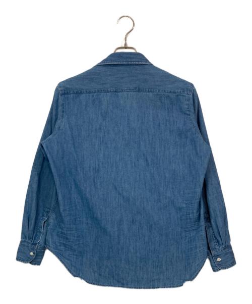Frank&Eileen（フランクアンドアイリーン）Frank&Eileen (フランクアンドアイリーン) ストーンウォッシュインディゴデニムシャツ インディゴ サイズ:XSの古着・服飾アイテム