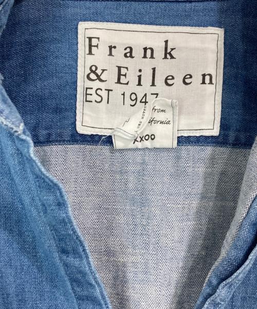 Frank&Eileen（フランクアンドアイリーン）Frank&Eileen (フランクアンドアイリーン) ストーンウォッシュインディゴデニムシャツ インディゴ サイズ:XSの古着・服飾アイテム