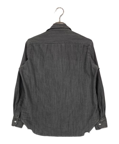 Frank&Eileen（フランクアンドアイリーン）Frank&Eileen (フランクアンドアイリーン) イタリアンフェイマスデニム シャツ グレー サイズ:XSの古着・服飾アイテム