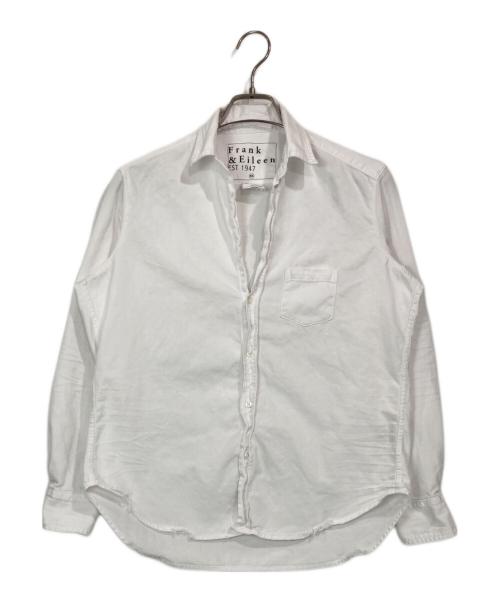 Frank&Eileen（フランクアンドアイリーン）Frank&Eileen (フランクアンドアイリーン) コアイタリアンホワイトデニムシャツ ホワイト サイズ:XSの古着・服飾アイテム
