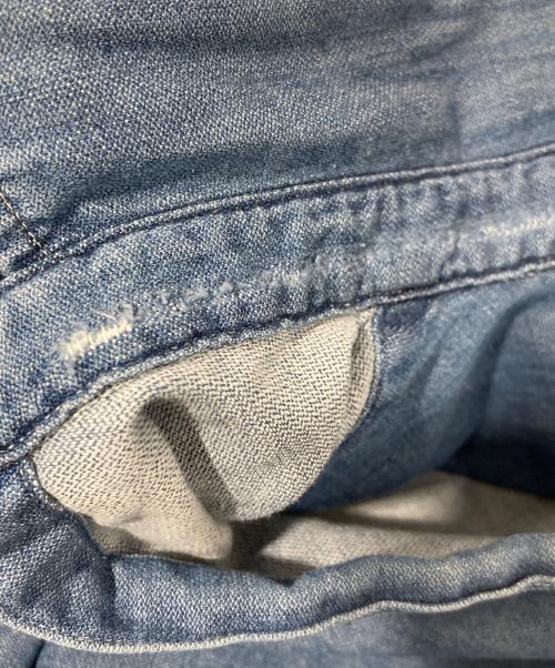 Frank&Eileen（フランクアンドアイリーン）Frank&Eileen (フランクアンドアイリーン) ストーンウォッシュインディゴデニムシャツ インディゴ サイズ:XSの古着・服飾アイテム