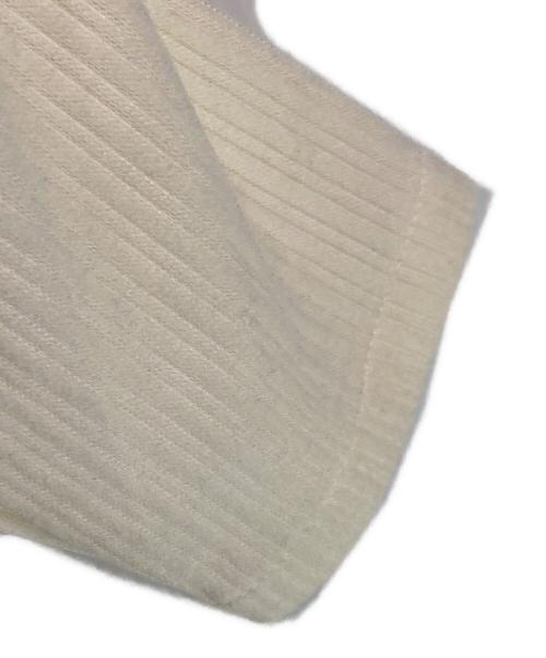 ME me eme（エム ミー エメ）ME me eme (エム ミー エメ) Cross tulle flare mini onepiece アイボリー サイズ:FREEの古着・服飾アイテム