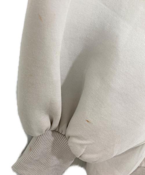 darich（ダーリッチ）darich (ダーリッチ) バックリボンパールグラフィックスウェットプルオーバー グレー サイズ:FREEの古着・服飾アイテム