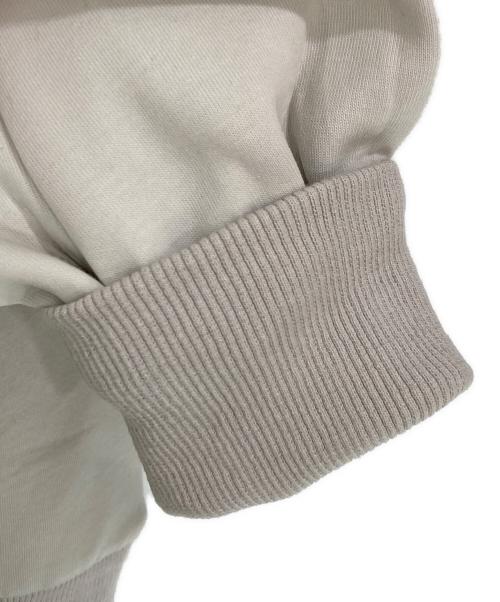 darich（ダーリッチ）darich (ダーリッチ) バックリボンパールグラフィックスウェットプルオーバー グレー サイズ:FREEの古着・服飾アイテム