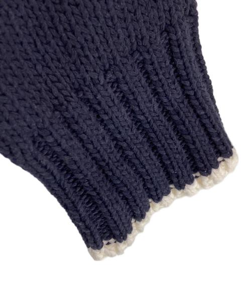 eimy istoire（エイミーイストワール）eimy istoire (エイミーイストワール) Embroideryモチーフニットカーディガン ネイビー サイズ:FREE 未使用品の古着・服飾アイテム