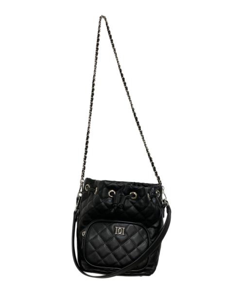 darich（ダーリッチ）Darich (ダーリッチ) DDロゴキルティング2wayバッグ ブラックの古着・服飾アイテム