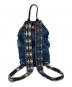 Hysteric Glamour (ヒステリックグラマー) 90-00’ｓ星型デニムワッペンミニリュック インディゴ：22000円