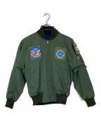 JASDFジェーエーエスディーエフ）の古着「フライトジャンパー」｜カーキ