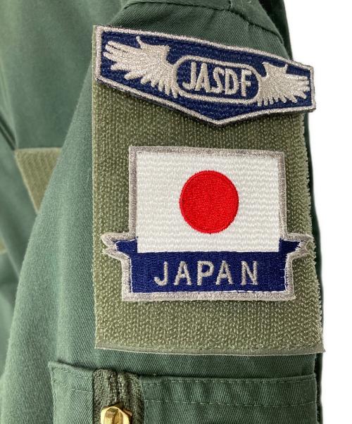 JASDF（ジェーエーエスディーエフ）JASDF (ジェーエーエスディーエフ) フライトジャンパー カーキ サイズ:2の古着・服飾アイテム