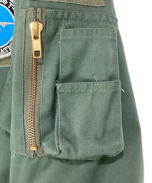 JASDF（ジェーエーエスディーエフ）JASDF (ジェーエーエスディーエフ) フライトジャンパー カーキ サイズ:2の古着・服飾アイテム