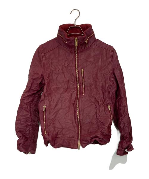 Junhashimoto（ジュンハシモト）junhashimoto (ジュンハシモト) L01 INNER RIDERS ボルドー サイズ:5の古着・服飾アイテム