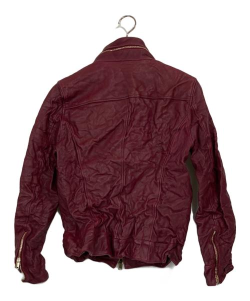 Junhashimoto（ジュンハシモト）junhashimoto (ジュンハシモト) L01 INNER RIDERS ボルドー サイズ:5の古着・服飾アイテム