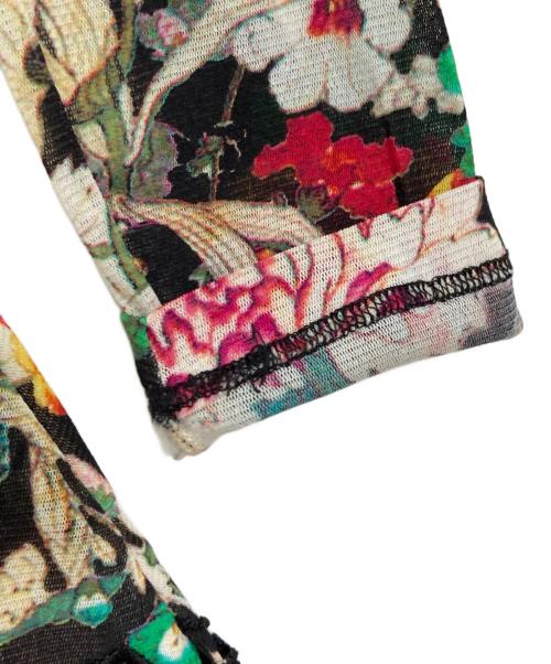 VIVIENNE TAM（ヴィヴィアンタム）VIVIENNE TAM (ヴィヴィアンタム) レース Aライン パワーネット 花柄ワンピース ブラック サイズ:38の古着・服飾アイテム