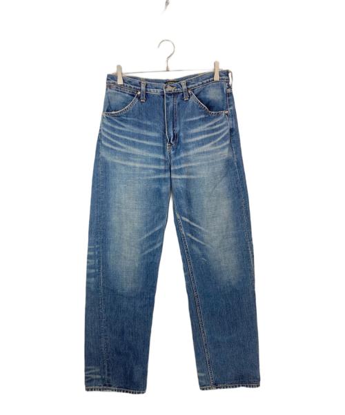 A BATHING APE（ア ベイシング エイプ）A BATHING APE (ア ベイシング エイプ) バックペイントデニムパンツ インディゴ サイズ:Ⅿの古着・服飾アイテム