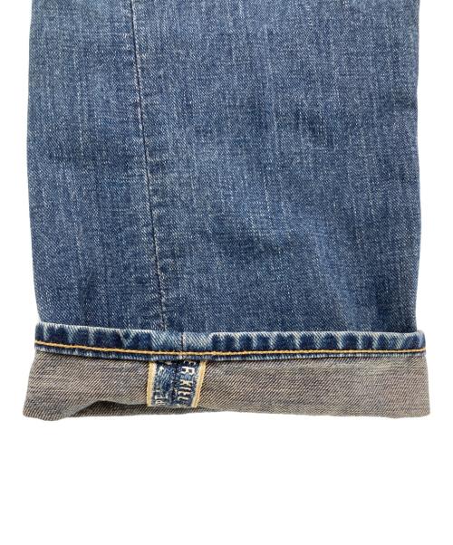 A BATHING APE（ア ベイシング エイプ）A BATHING APE (ア ベイシング エイプ) バックペイントデニムパンツ インディゴ サイズ:Ⅿの古着・服飾アイテム