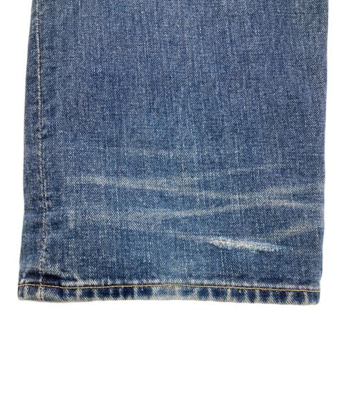 A BATHING APE（ア ベイシング エイプ）A BATHING APE (ア ベイシング エイプ) バックペイントデニムパンツ インディゴ サイズ:Ⅿの古着・服飾アイテム