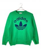 adidasアディダス）の古着「70s クルーネックセーター」｜グリーン