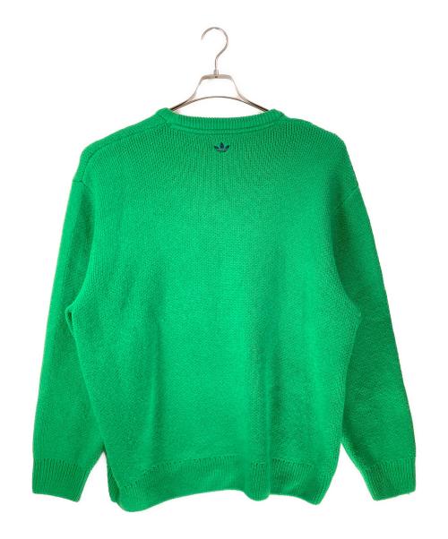 adidas（アディダス）adidas (アディダス) 70s クルーネックセーター グリーン サイズ:2XLの古着・服飾アイテム