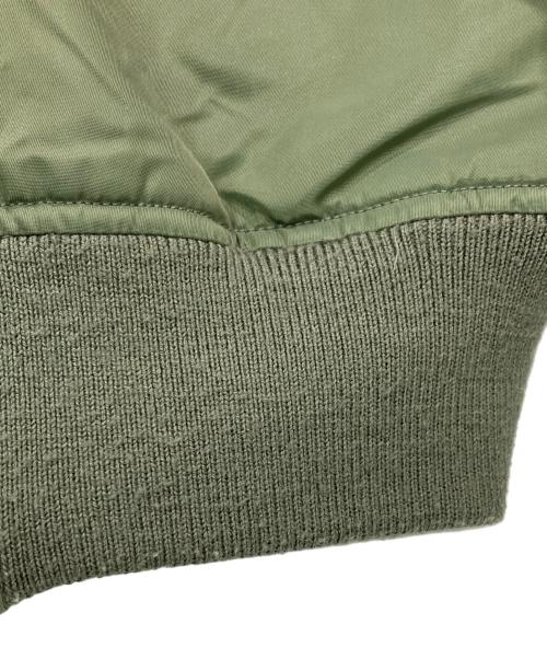 AVIREX（アヴィレックス）AVIREX (アヴィレックス) GDC (ジーディーシー) コラボMA-1フライトジャケット グリーン サイズ:Lの古着・服飾アイテム