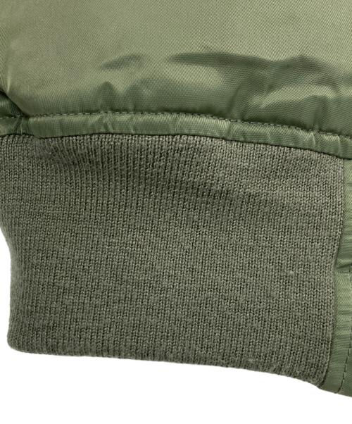 AVIREX（アヴィレックス）AVIREX (アヴィレックス) GDC (ジーディーシー) コラボMA-1フライトジャケット グリーン サイズ:Lの古着・服飾アイテム