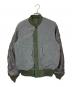 中古・古着 AVIREX (アヴィレックス) GDC (ジーディーシー) コラボMA-1フライトジャケット グリーン サイズ:L：25000円