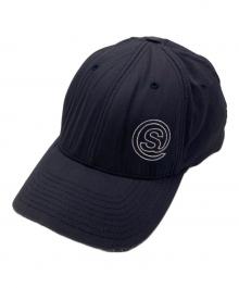 stussy（ステューシー）の古着「6パネルロゴキャップ」｜ネイビー