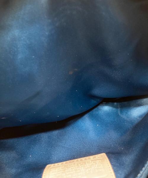 COACH（コーチ）COACH (コーチ) マギー パンチングレザー トートバッグ アイボリーの古着・服飾アイテム