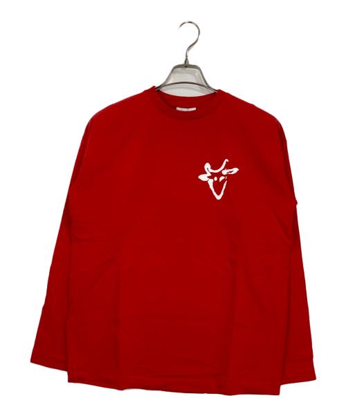 KENZO（ケンゾー）KENZO (ケンゾー) ロングスリーブTシャツ レッド サイズ:XS 未使用品の古着・服飾アイテム