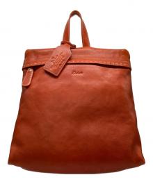 DAKOTA（ダコタ）の古着「レザーリュック」｜レッド