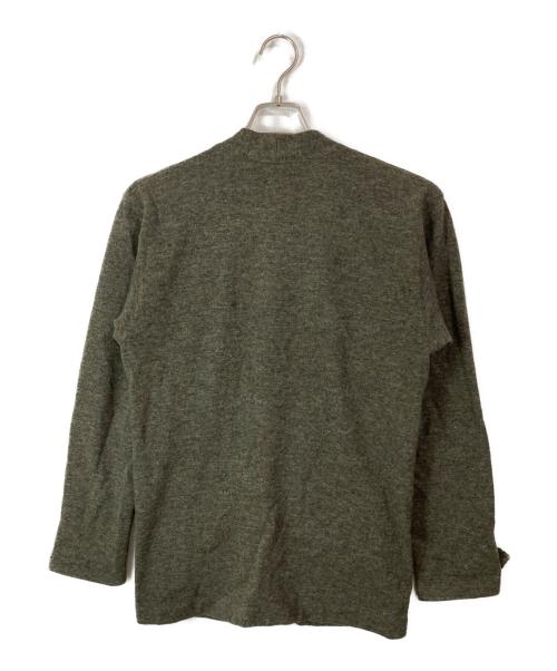 Heller's cafe（ヘラーズカフェ）HELLER'S CAFE (ヘラーズカフェ) 40'sグレースパニットカーディガン カーキ サイズ:38の古着・服飾アイテム
