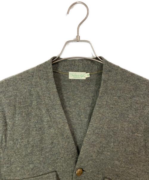 Heller's cafe（ヘラーズカフェ）HELLER'S CAFE (ヘラーズカフェ) 40'sグレースパニットカーディガン カーキ サイズ:38の古着・服飾アイテム