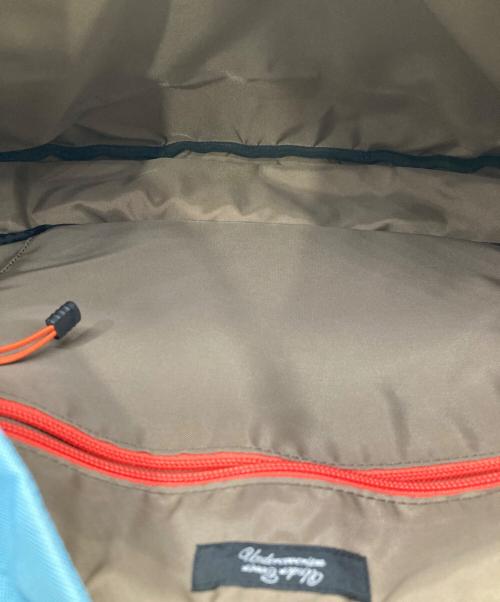 UNDERCOVERISM（アンダーカバーイズム）UNDERCOVERISM (アンダーカバーイズム) レザーショルダーバッグ オレンジ×ブルーの古着・服飾アイテム