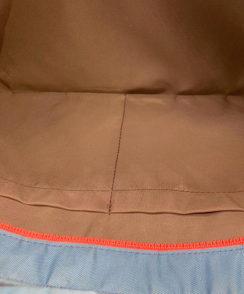 UNDERCOVERISM（アンダーカバーイズム）UNDERCOVERISM (アンダーカバーイズム) レザーショルダーバッグ オレンジ×ブルーの古着・服飾アイテム