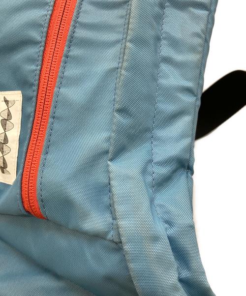 UNDERCOVERISM（アンダーカバーイズム）UNDERCOVERISM (アンダーカバーイズム) レザーショルダーバッグ オレンジ×ブルーの古着・服飾アイテム