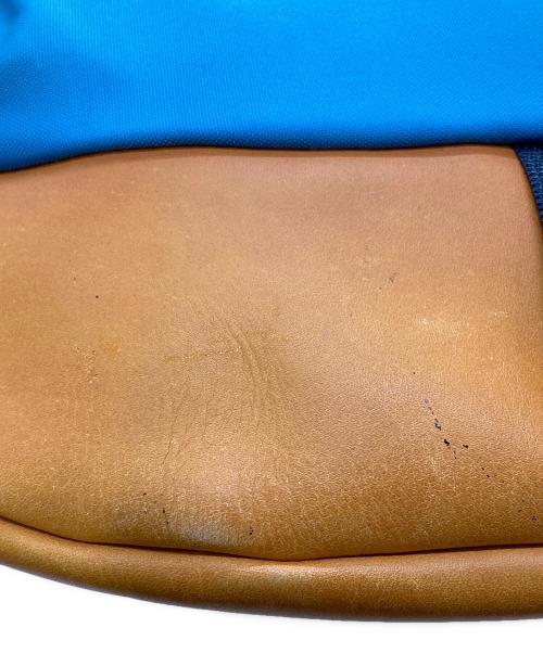 UNDERCOVERISM（アンダーカバーイズム）UNDERCOVERISM (アンダーカバーイズム) レザーショルダーバッグ オレンジ×ブルーの古着・服飾アイテム