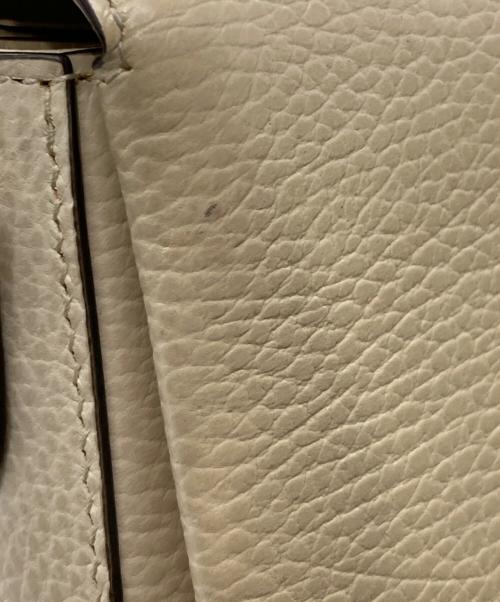 GUCCI（グッチ）GUCCI (グッチ) チェーンショルダーバッグ ベージュの古着・服飾アイテム