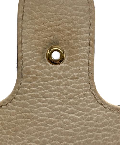 GUCCI（グッチ）GUCCI (グッチ) チェーンショルダーバッグ ベージュの古着・服飾アイテム