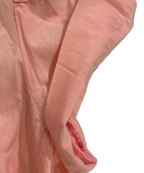 Vivienne Westwood RED LABEL（ヴィヴィアンウエストウッドレッドレーベル）Vivienne Westwood RED LABEL (ヴィヴィアンウエストウッドレッドレーベル) オーブ刺繍半袖パフスリーブブラウス ピンク サイズ:3の古着・服飾アイテム