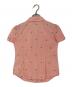 Vivienne Westwood RED LABEL (ヴィヴィアンウエストウッドレッドレーベル) オーブ刺繍半袖パフスリーブブラウス ピンク サイズ:3：20000円