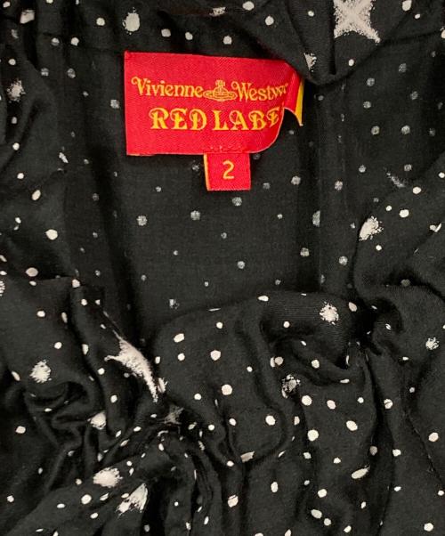 Vivienne Westwood RED LABEL（ヴィヴィアンウエストウッドレッドレーベル）Vivienne Westwood RED LABEL (ヴィヴィアンウエストウッドレッドレーベル) ミルキーウェイノースリーブワンピース ブラック サイズ:2の古着・服飾アイテム